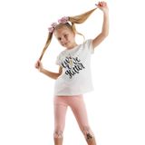 Sevimli Fareler Kız Çocuk T-shirt Tayt Takım