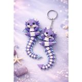 Sevimli Hareketli Ejderha Anahtarlık – Flexi Baby Dragon Fidget Oyuncak Çanta Aksesuarı
