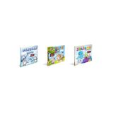 Sevimli Hayvan serisi 3' lü set / 3 Boyutlu Hareketli Kitap
