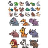 Sevimli Hayvanlar Sticker Set-2 27 Parça Telefon, Tablet, Defter, Laptop Sticker