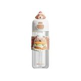 Sevimli Hayvanlar Süslü Çocuk Matarası, 600Ml