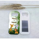 Sevimli Hayvanlar Temalı Uzun Açacak Magnet 4,5X10,5 Cm Uv Doğum Günü Hediyeliği Safari Temalı Açacak Magnet(15 Adet)