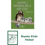 Sevimli Hayvanlarla Bir Gün + Boyama Kitabı