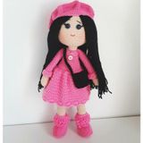 Sevimli İpek Bebek Amigurumi Organik Oyuncak
