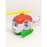 Sevimli Işıklı Sesli Helikopter Oyuncak 22 cm - Renkli