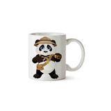 Sevimli Izci Panda Temalı Porselen Kupa Bardak