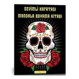 Sevimli Kafatasi Mandala Boyama Kitabi (100 Mandala)