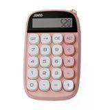 Sevimli Kare Tuşlu 10 Haneli Ldc Ekran Hesap Makinası Pembe Mirem0015k-Pembe545