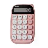 Sevimli Kare Tuşlu 10 Haneli Ldc Ekran Hesap Makinası Pembe P83207s3711