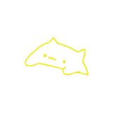 Sevimli Kedi Araba Sticker 17X17 Cm Sarı