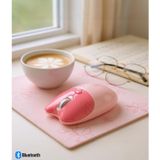 Sevimli Kedi Kablosuz Pembe Mouse Bluetooth + 2.4G Dual Mode Catmouse