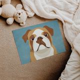 Sevimli Köpek Çocuk Odası Duvar Posteri Çerçeveli Tablo Duvar Dekorasyonu - 30 x 40 - Çerçevesiz Poster