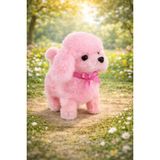 Sevimli Köpek Poodle – Sesli ve Hareketli Pelüş Oyuncak