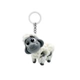 Sevimli Koyun Shaun Sheep Anahtarlık, Çanta Charmı, Okul Çantası Süsü ve Oyuncak | Puffy
