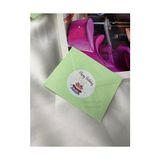 Sevimli Küçük Mesaj Zarfı Karışık Renkli Davetiye Zarfları Tebrik Kartı Zarfı Mixed Colourful Envelope 7x9 cm (Karışık Bys) 10 Adet - Standart