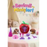 Sevimli Minişler Elma Ev Ve Parti Seti - 2'Li Köpek Figürü Ve Aksesuarlı Oyun Seti