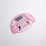 Sevimli My Melody Tasarımlı Renkli Hesap Makinesi, Şık ve Kullanışlı Hediye Seçeneği - Seçenek 1 - Antik Altın