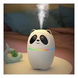 Sevimli Panda Figürlü Hava Nemlendirici – Ultrasonik Soğuk Buhar Makinesi, LED Işıklı Masaüstü Oda Nemlendirici GO-53-vice