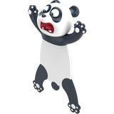 Sevimli Panda Kitap Ayracı - Renkli