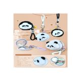 Sevimli Panda Tasarımlı Peluş Anahtarlıklı Ayna 100409