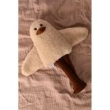 Sevimli Peluş Çocuk Uyku Arkadaşım - 50 Cm Çocuk Bebek Oyun Uyku Arkadaşı Duffy Ördek Yastık Krem