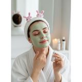 Sevimli Peluş Makyaj Spa Saç Bandı Bandana (pembe)
