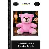 Sevimli Peluş Pembe Ayıcık Dekoratif Obje Sürpriz Hediye Ev Dekorasyonu