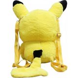 Sevimli Peluş Pikachu Sırt Çantası - Belirtilmemiş - Renkli