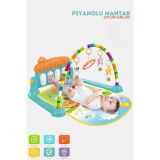 Sevimli Piyanolu Sesli Işıklı Aynalı Oyun Halısı I Eğitici Duyu Gelişim I Görsel ve Işitsel Gelişim