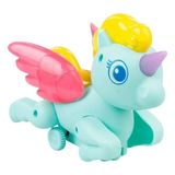 Sevimli Pony At İpli Çekmeli Pilli Işıklı Unicorn Çekbırak Unicorn Pony - Mint