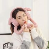 Sevimli Tavşan Kulaklı Kışlık Kulaklık - Peluş Diğer
