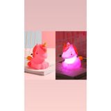Sevimli Unicorn Gece Lambası Çok Renkli