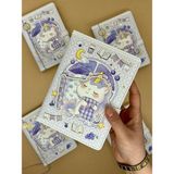 Sevimli Unicorn Özel Tasarım Renkli Resimli Defter/notebook/günlük/bullet Journal