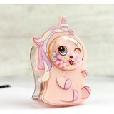 Sevimli Unicorn Tasarımlı Pastel Renkli Kalemtıraş –mikro Çift Bıçaklı, Köpük Boncuklu, Çocuklar ve Okul Çantaları Için Eğlenceli Kırtasiye Malzemesi