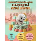 Sevimli Yürüyen Arkadaşım: Sesli Hareketli Tasarımlı Eğitici Oyuncak Peluş Hayvan BEYAZ