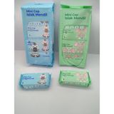 SEVİMLİ ZEBRA VE FİL TEMALI MİNİ CEP ISLAK MENDİLİ (2 PAKET)