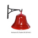 Sevimsel Kampana Zil Paydos Zili 220 Volt Okul Çanı Çok Renkli