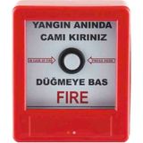 Sevimsel Yangın Alarm Butonu 220V