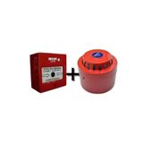 Sevimsel Yangın Alarm Ihbar Ikaz Sireni Ve Butonu 2'li Set SEVİMSEL ALARM + KORNA