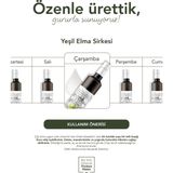Sevinç Teyze Doğal Fermantasyon Yeşil Elma Sirkesi 500Ml (Green Apple Cider Vinegar)