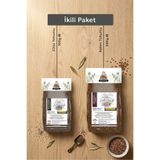 Sevinç Teyze İkili Paket - Chia Tohumu 100g, Keten Tohumu 250g
