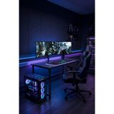 Sevinse Home TITAN Antrasit Bilgisayar Oyuncu Masası, Metal Gaming Desk, 120 x 60