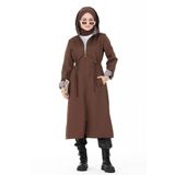Sevitli İçi Çizgili Trençkot-Kahverengi