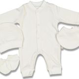 Sevnur Baby 55 Cm Prematüre Bebek Beyaz Renk 5 Parça Hastane Çıkışı 90392