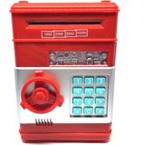 Sevram Şifreli Atm Kasa Kumbara - Kırmızı