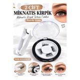 SEVRU Mıknatıslı Takma Kirpik Seti Magnetic Eyelashes, Mıknatıs Kirpik Tutucu Aparatlı