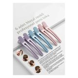 SEVRU Toka 6 Adet Metal Renkli Profesyonel Dragon Pens, Kuaför Tokası ve Saç Tutucu