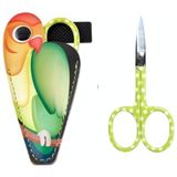 Sew Tasty Kılıflı Nakış Makası 9,3 cm B4849 - Yeşil