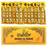 Sewak Al Hijazi 12'li paket Miswak%100 doğal diş fırçası - İnsanlar için Peel Chew Çubukları, Beyaz dişler, Miswak Sticks Organik Vakumla Kapatılmış Diş Fırçası Sağlıklı Diş Etleri ve Dişler
