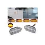 SEWICK VW Bora Golf 3 ,4 Passat 3BG Polo SB6 ÇAMURLUK SİNYALİ (KAYAR LED ŞEFFAF CAM )